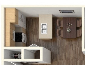 2x2 Floor Plans available at The Vue at Rocklin Ridge